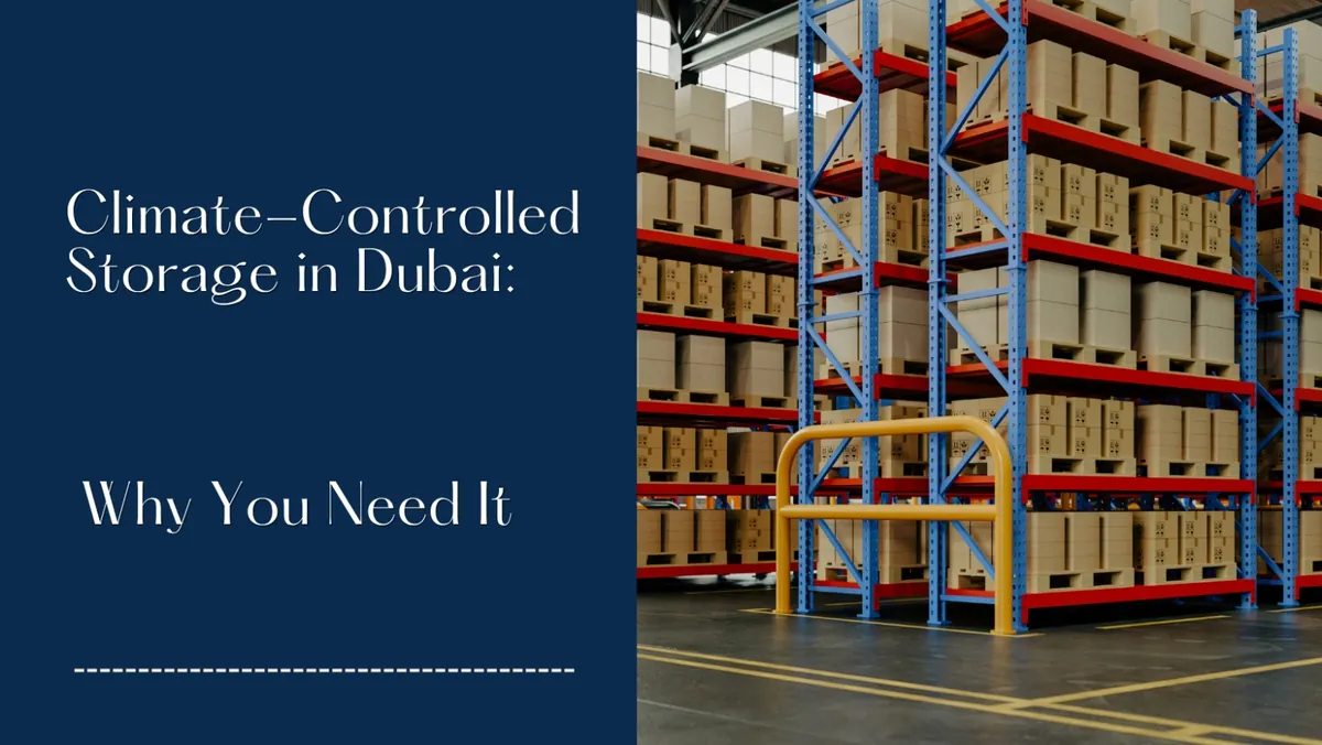 Climate Controlled Storage in Dubai by Green Sky Logistics