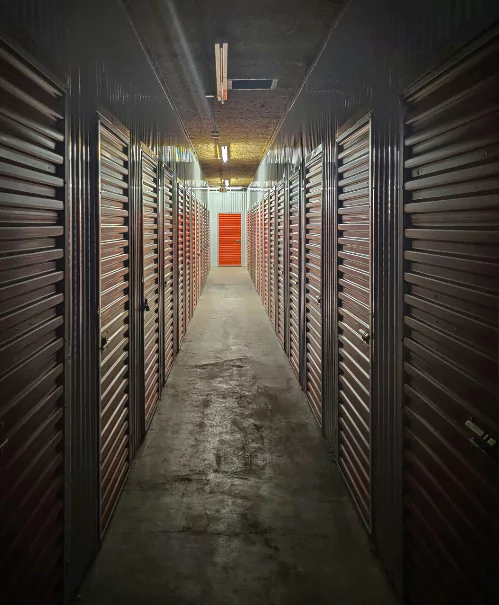 Interior of Self Storage facility in Dubai by Green Sky Logistics - advanced climate controlled self storage services